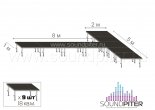 Fashion Podium 1x8 + 2x5